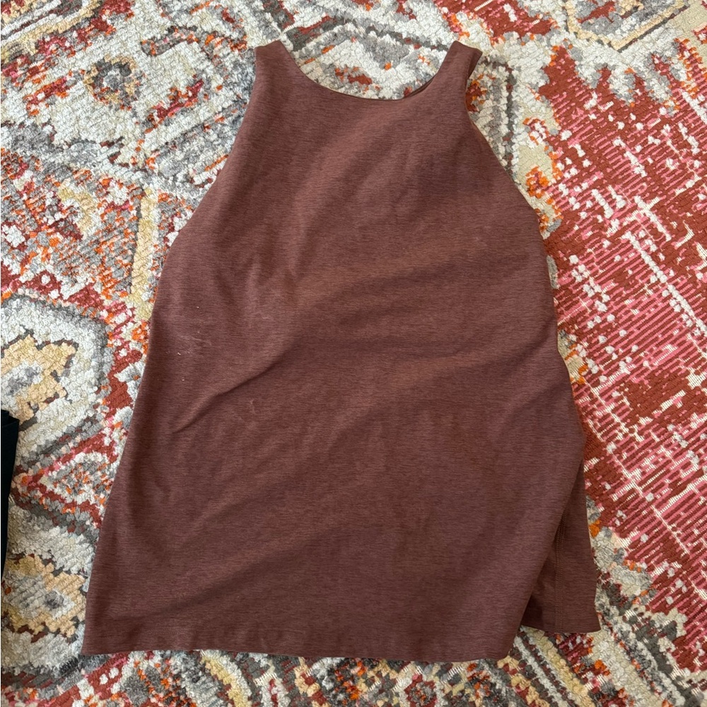 beyond yoga high neck tank